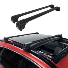 Dachträger Grundtäger für VW Passat B8 Stufenheck 2015-2022 75kg Alu Schwarz 2x