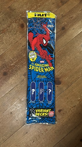 Lot Complet HUF X Marvel Spider-Man Issue 300 - Blind Bag Deck Gold Holofoiled - Neuf Sous Blister