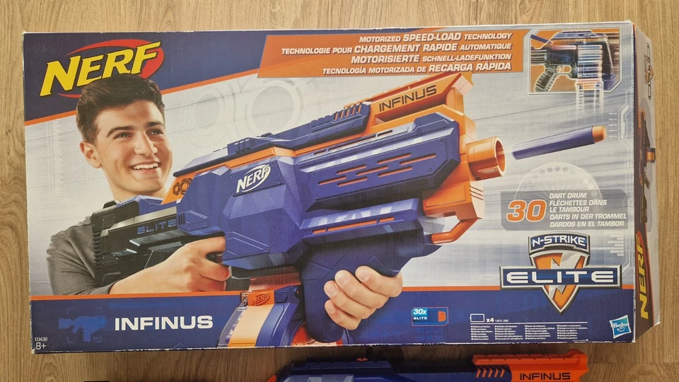 NERF Sammlung Infinus, Disruptor, Modulus, Falconfire + Darts - Bild 4 von 4