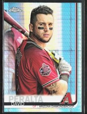 2019 Topps Chrome DAVID PERALTA Prism Refractor #9 Arizona Diamondbacks