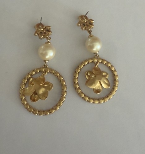 100% Authentic Kate Spade NY Wild Garden Triple Drop Earrings - Picture 10 of 11
