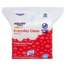 Baby Everyday Clean Wipes with Aloe Vera and Vitamin E, 240 Wipes