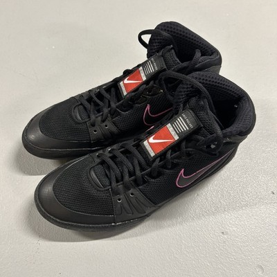 NEW Custom Nike Freeks Pink/Black Wrestling Shoes Size 8.5