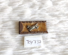 1940s Vintage Running Horse Embossed Tin Toy Decorative Kids Collectible TOY737