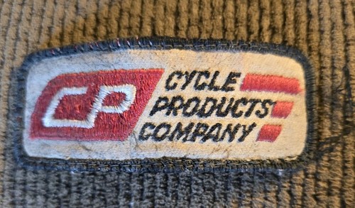 Rare Vintage CP * CYCLE PRODUCTS COMPANY Patch Embroidered Cloth Bike Bicycle