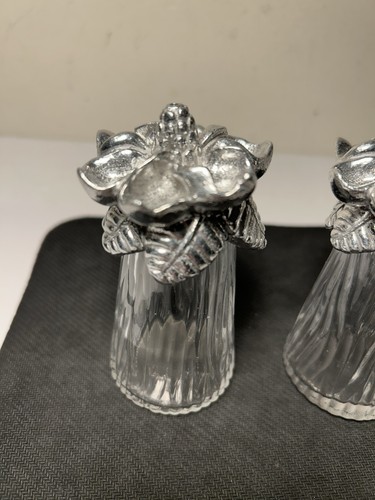 Arthur Court Magnolia Dining Flower Salt Pepper Shaker 2005 - Picture 11 of 16