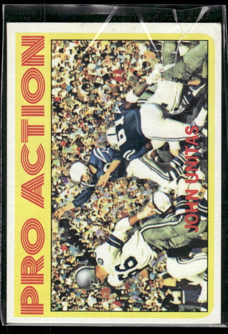 1972 Topps #251 Johnny Unitas