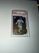 Ian Happ 2015 Bowman Draft Chrome Rookie Card Graded PSA 9. rookie card picture