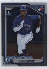 2024 Bowman Chrome Prospects Andres Arias #BCP-236 0q0