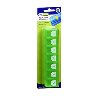 Ezy Dose, Pill Planner Weekly With Easy-Fill Xl, 1 Each