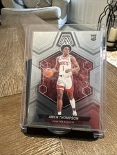 2023-24 Mosaic Amen Thompson RC Rookie #230 Houston Rockets