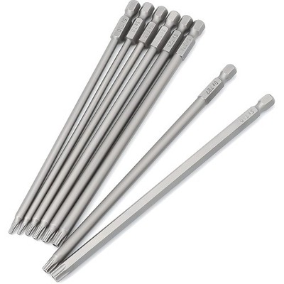 Torx Schraubendreher Bit Set 8pcs 150mm Magnetisch Sternenkopf Schraubenziehe...