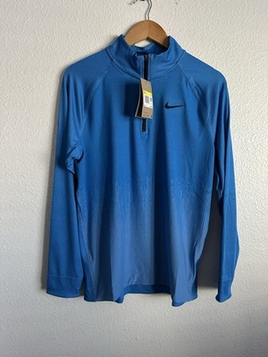 Nike Dri-FIT ADV 1/4 Zip Golf Long Sleeve Top Athletic FD5833 Men s Size Small