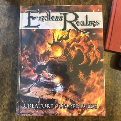 Endless Realms Creature Compendium Lunar Books Hardcover RPG New Factory Sealed