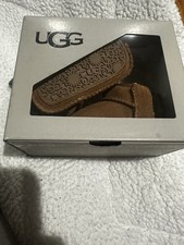 UGG Baby Classic Ultra Mini Bootie Brown Suede Slip On US Size 0/1
