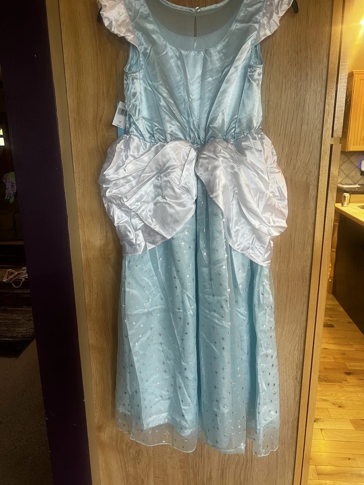 NUEVO Camisón Disfraz CENICIENTA Disney Store Deluxe Talla 11/12 Nuevo con Etiquetas Foto 4 de 4