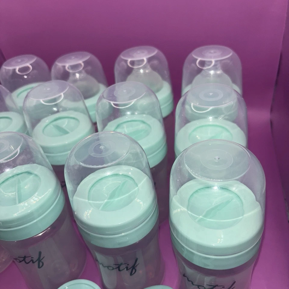 Biberones y pezones de almacenamiento con motivos usados en excelente estado ¡13 biberones en lote! (0684) Foto 3 de 4