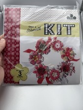 Craftwork Cards Create a Wreath Kit Christmas Scrapbook Kit Makes 3 Wreaths