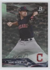 2021 Bowman Platinum Foilboard 293/299 Shane Bieber #83 0km2