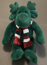 Commonwealth 2001 Green Moose With Scarf
