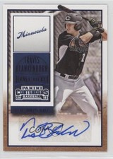 2015 Panini Contenders Draft Ticket Blue Foil Travis Blankenhorn #41 Auto 0d8
