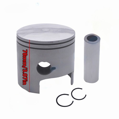 3PCS 688-11631 Piston Kit W Ring 688-11603 STD For Yamaha Outboard 2T 70 85 90HP - Foto 3 di 5