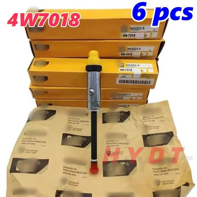 #ad 1Set Of 6 4W7018 Fuel Injectors Pencil Nozzle Fits Cat Caterpillar 3406B 4W 7018 $308.88