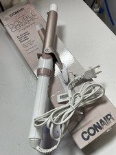 NEW Open Box Conair Double Ceramic 1.5 inch, Curling Iron: 30 Heat Settings, All