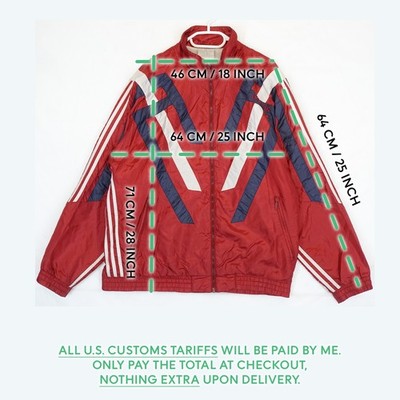 Vintage Adidas 90s Red 3 Stripe Satin Track Jacket Men's L | eBay