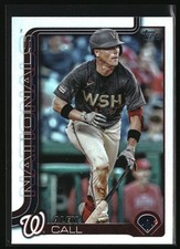2025 Topps #641 Alex Call Rainbow Foil