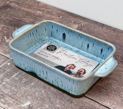 Hairy Bikers Enamel Pie Dish Set White Pie Dish Hairy Bikers 24cm