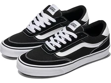 Vans Brooklyn LS Black/White Size 15  Men's Canvas/Suede Skate Shoes -NIB