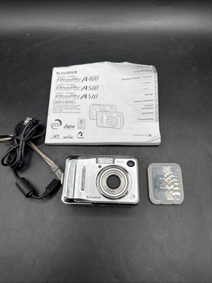 Fujifilm FinePix A Series A500 5.1MP Digital Camera - Silver for