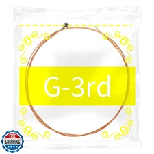 5 Pack Acoustic Guitar G Strings, Acoustic Guitar Strings Well Balanced Light