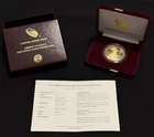 2020-W $50 1 oz Gold American Eagle Proof Coin (With Box and CoA)