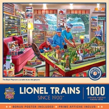 MasterPieces - Lionel Trains - The Boy's Playroom 1000 Piece Jigsaw Puzzle