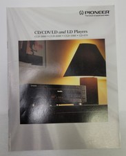 1990's Pioneer CD/CDV/LD and LD Players Brochure CLD-3080 / 2080 / 1080 LD-870