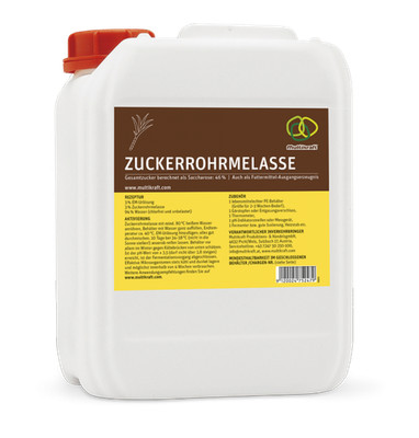 Multikraft Zuckerrohrmelasse 5L zähflüssig zur EM-a Herstellung / EM aktiv