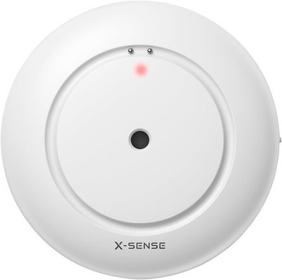 X-Sense Wi-Fi Wassermelder mit Batterie, Wassersensor IP66, WLAN-Wassersensor,