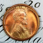* 1909-S VDB * PRISTINE++ BLAZING RED GEM BU MS LINCOLN WHEAT PENNY *