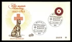 Mayfairstamps Germany FDC 1963 Red Cross Working Dog First Day Cover aaw_43929