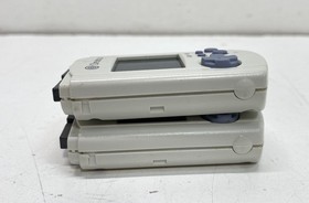 Lot of 2 SEGA DreamCast Visual Memory Units (HKT-7000) - Grey