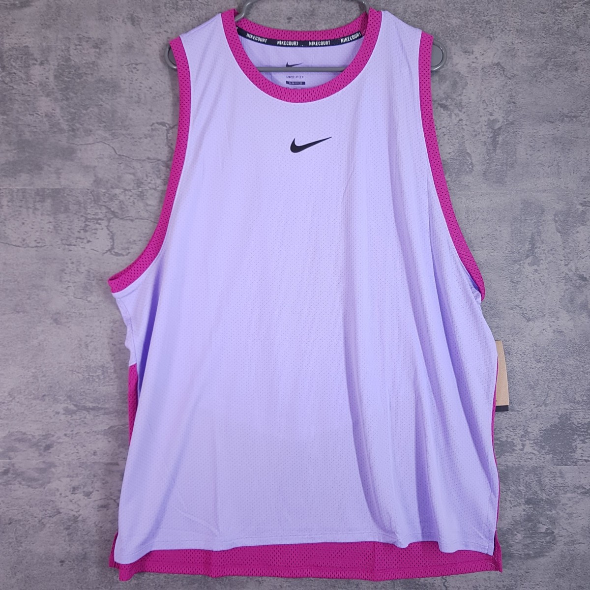 NIKE Court Dri-Fit Carlos Alcaraz Slim Fit Tennis Tank Top Shirt