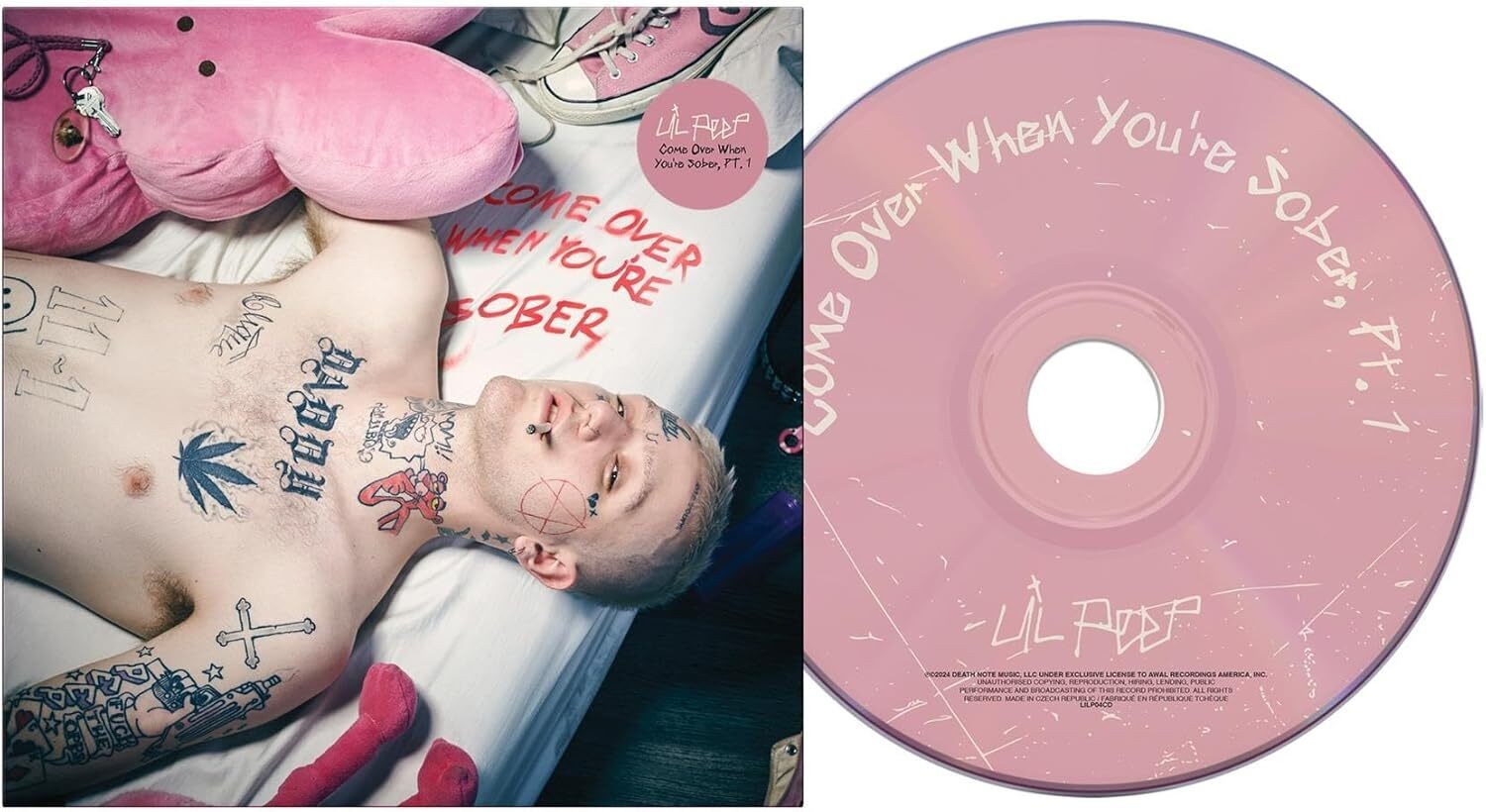 Lil Peep Come Over When You're Sober, Pt. 1 (CD) Album