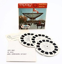 Vintage View-Master 3-Reel Pack: A701 EXPO 67 GENERAL TOUR