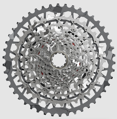 SRAM Rival XPLR XG-1351 Cassette - 13-Speed, 10-46t, For XDR Driver, Silver, E1