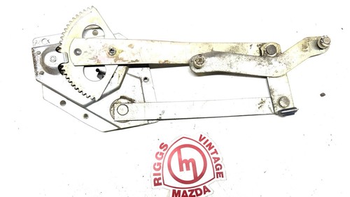 Mazda Rx3 808 Wagon Sedan Left Rear Window Regulator Mechanism Winder - Picture 2 of 2
