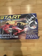 SCALEXTRIC START FORMULA CHALLENGE set -INCLUDING CONVERTOR TRACK -C1408-WORKING