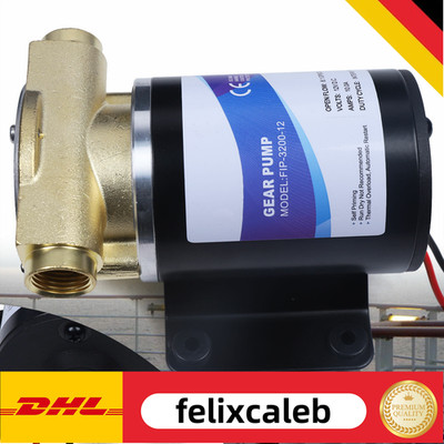 6 Gpm Elektrisch Kreiselpumpe  Zahnradpumpe Wasserpumpe Selbstansaugende 23L/min