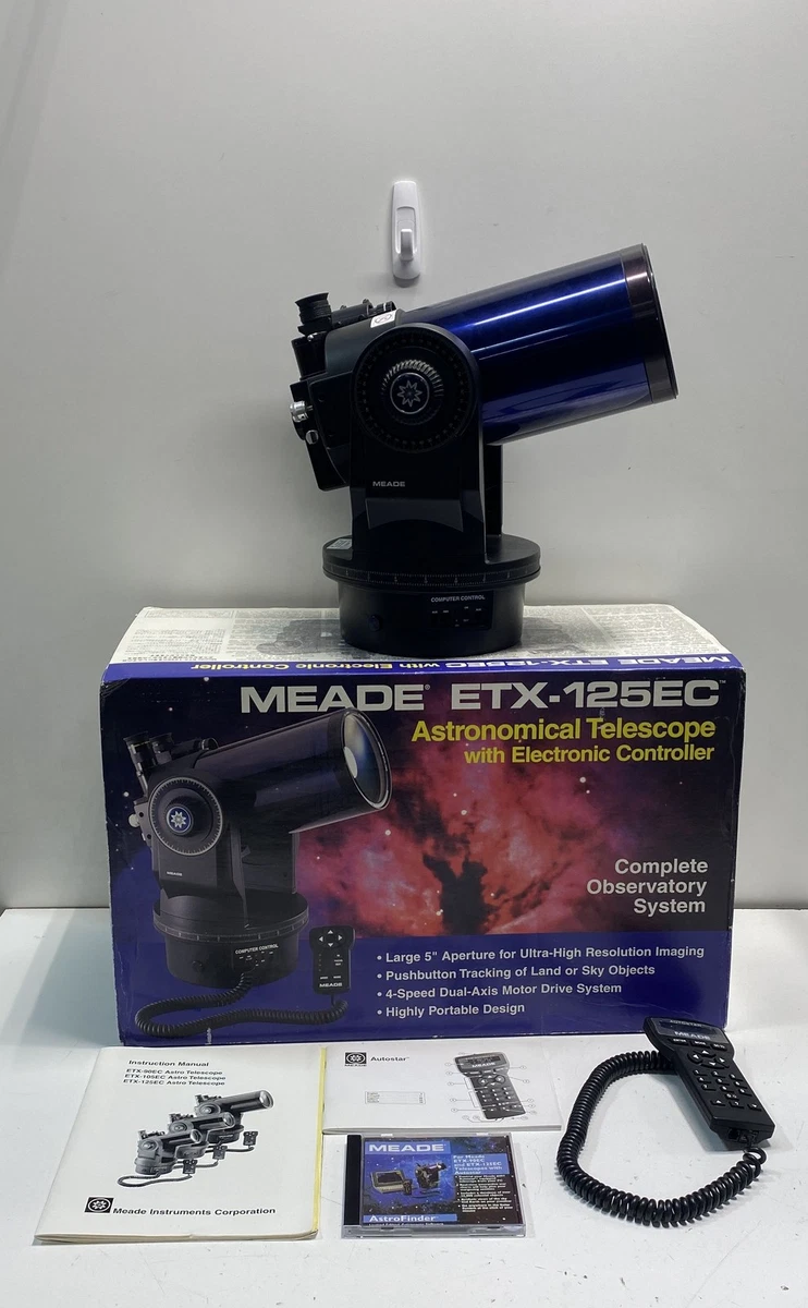 Bresser Meade Adattatore AC 230V 1A Per Telescopi DS-2000, ETX 70/80 – Alimentatore Da 12V